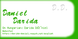 daniel darida business card